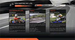 Desktop Screenshot of gokartinggoa.com